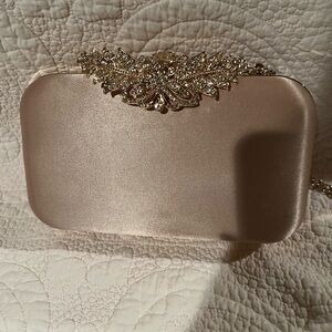 Elegant Gold Clutch Bag